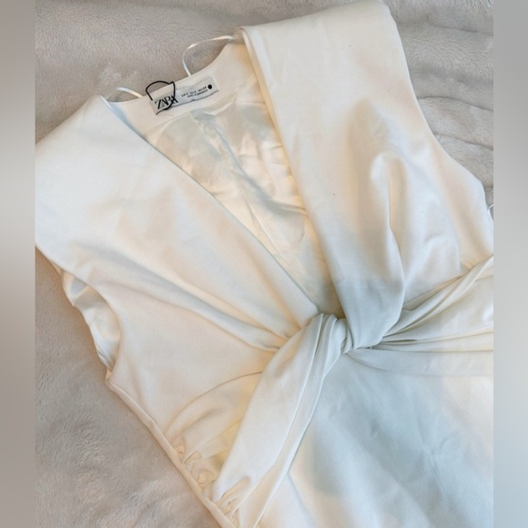 NWOT Zara white minidress - Picture 2 of 6